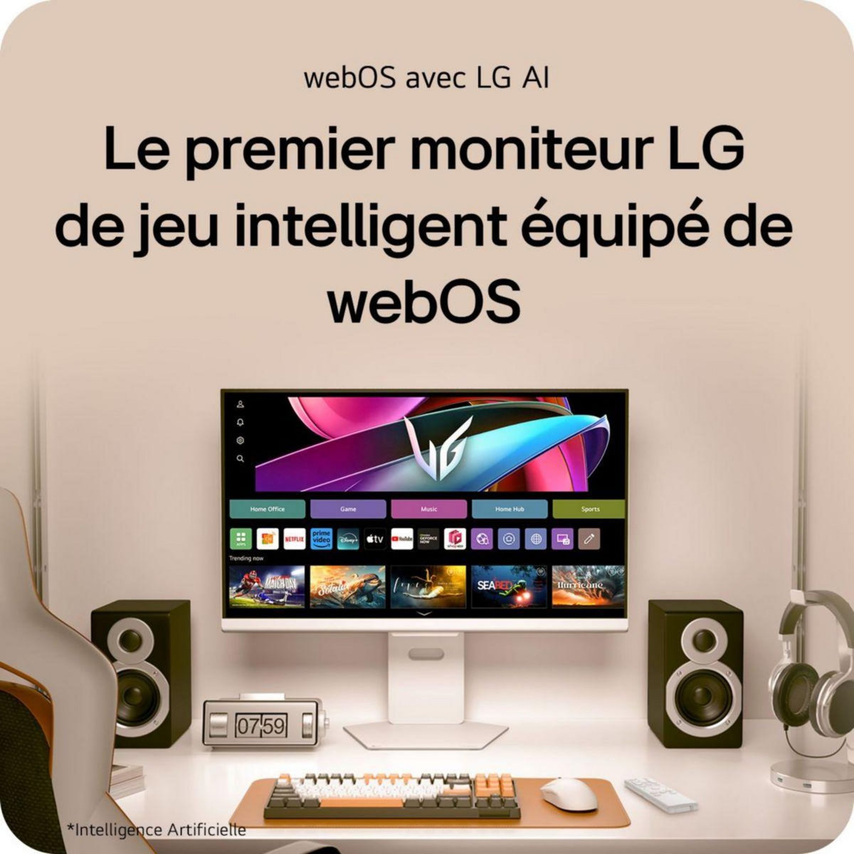 LG Ecran PC Gamer 32G810SA-W UltraGear 32'' IPS