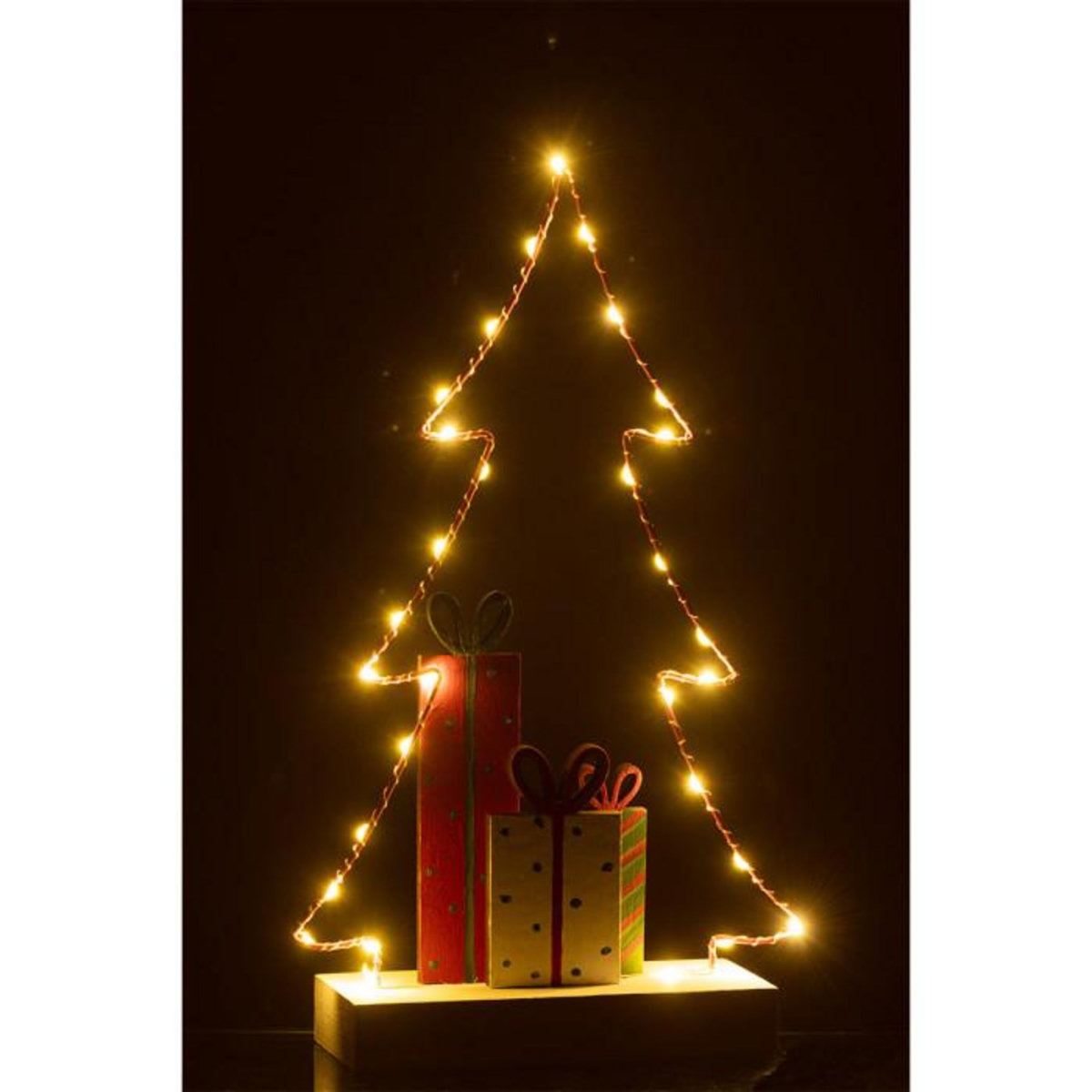 Paris Prix Sapin de Noël à LED  Cadeaux  34cm Multicolore