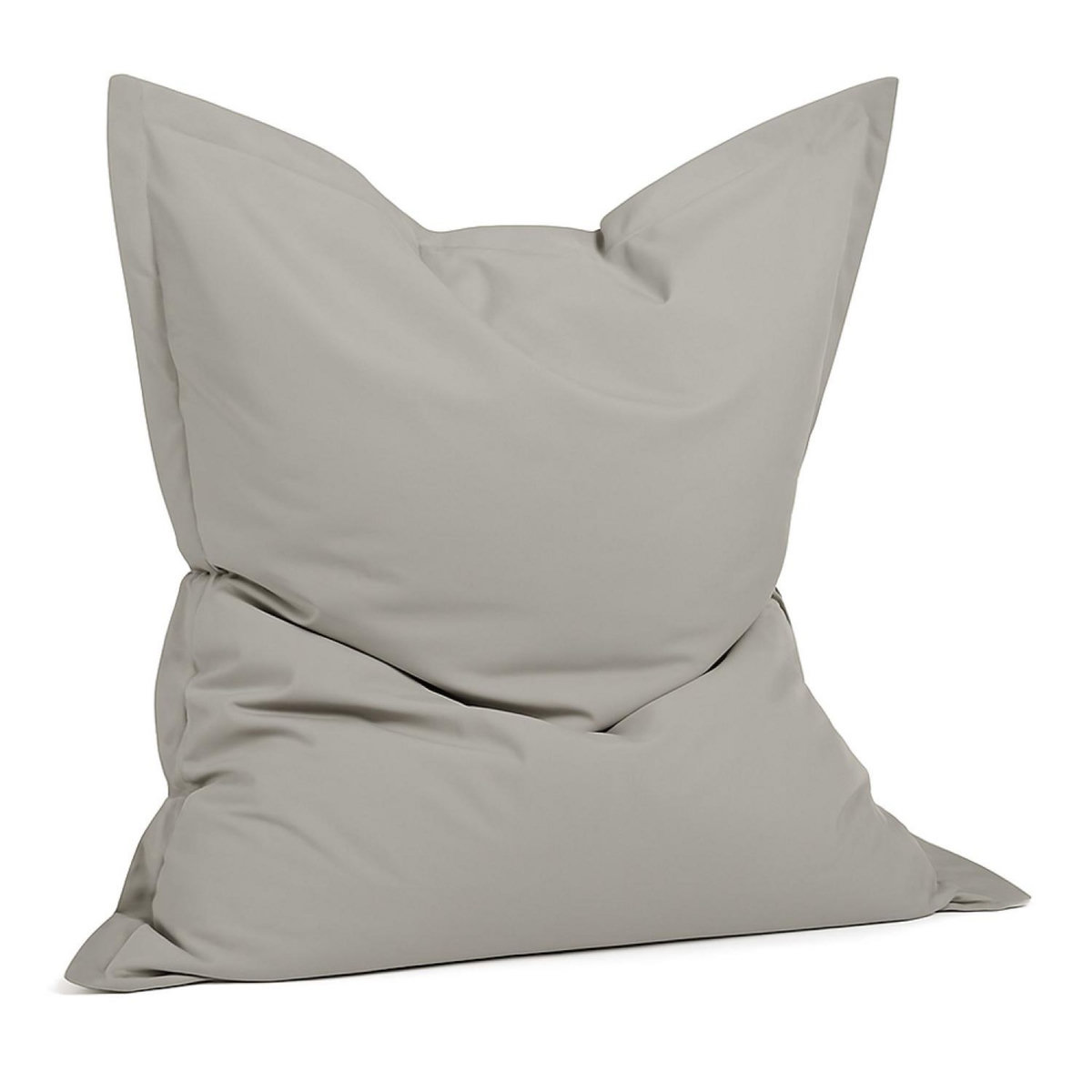 CONCEPT USINE Pouf rectangulaire d'extérieur XXL 180x140cm gris MOKU