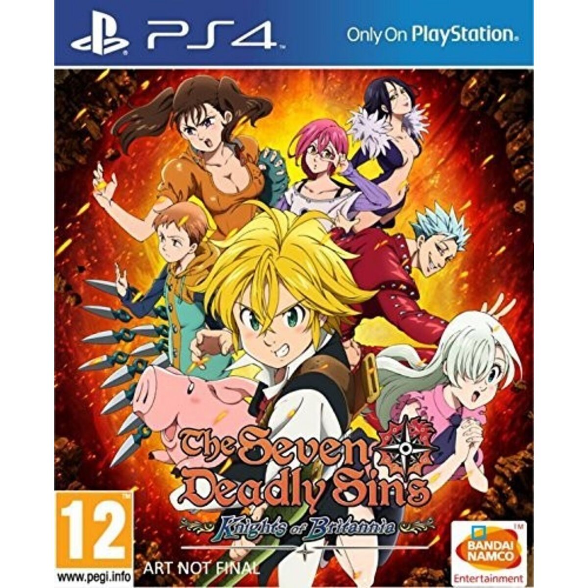 The Seven Deadly Sins : Knights of Britannia PS4