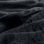 Voir la diapositive 2 : Paris Prix Plaid Uni en Flanelle  Flanou  180x220cm Noir
