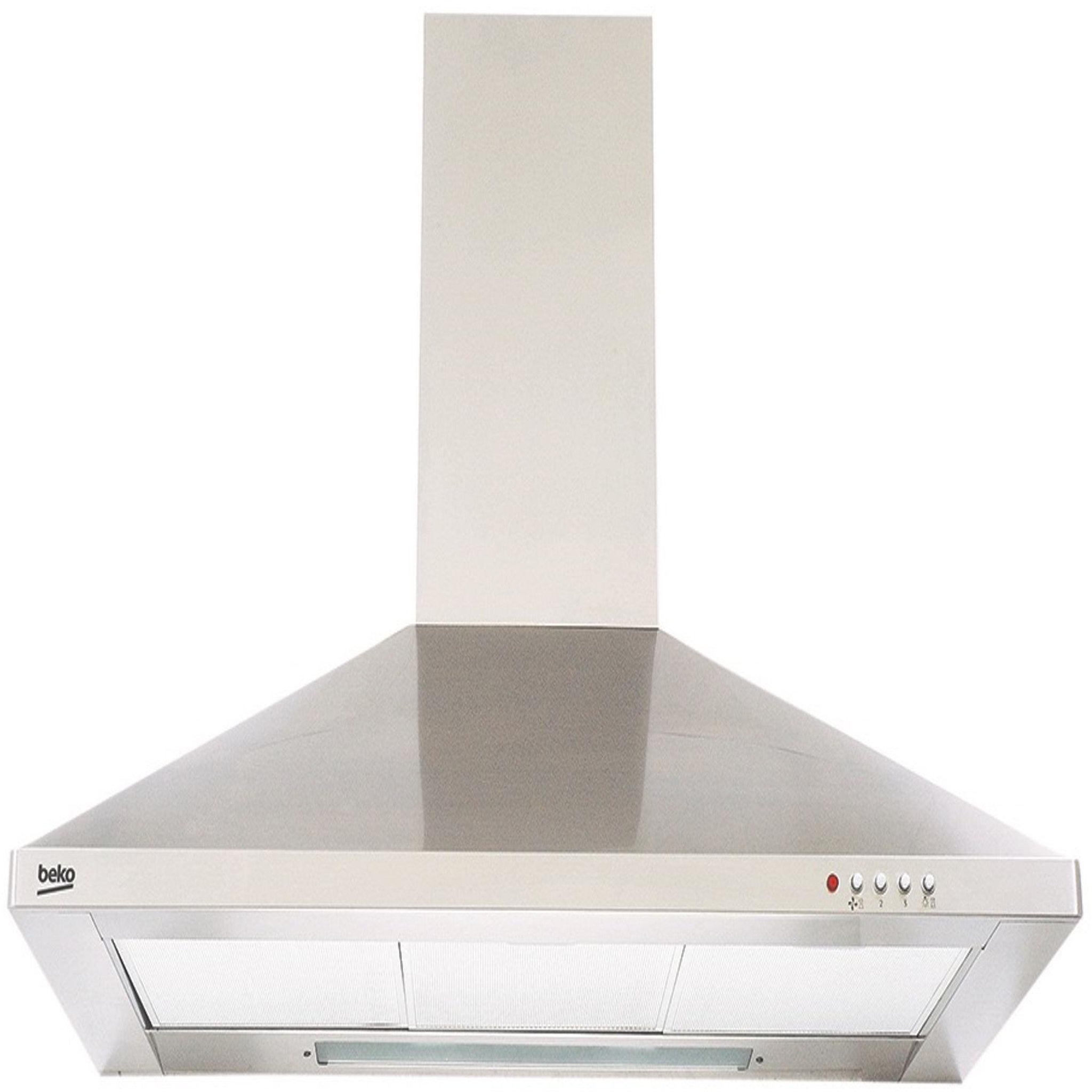 Beko Hotte décorative murale 90cm 400m3/h - cwb9441xnh inox