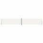Voir la diapositive 2 : VIDAXL Auvent lateral retractable Creme 160x1000 cm