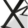 Voir la diapositive 6 : Paris Prix Table Design en Verre  Trinidad  160cm Blanc