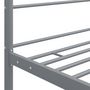 Voir la diapositive 5 : VIDAXL Cadre de lit a baldaquin Gris Metal 120x200 cm