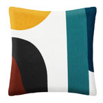 ATMOSPHERA Coussin /Bleu Atmosphera 45x45 cm Hary. Coloris disponibles : Multicolore