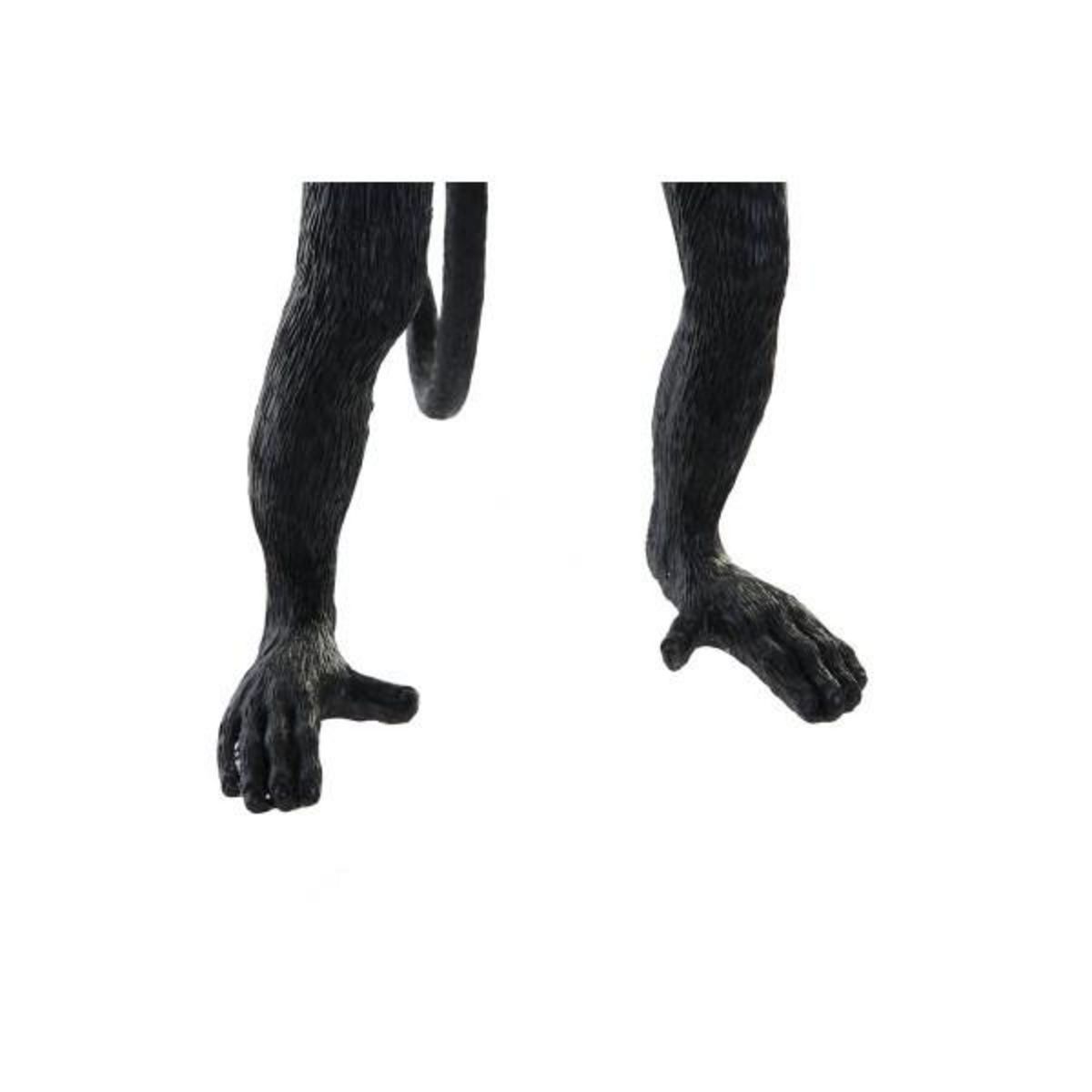 MARKET24 Lampe de bureau DKD Home Decor 31 x 34 x 55 cm Noir Blanc Résine 220 V 50 W (2 Unités)