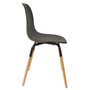 Voir la diapositive 4 : Paris Prix Lot de 4 Chaises Scandinaves  Phénix  81cm Noir