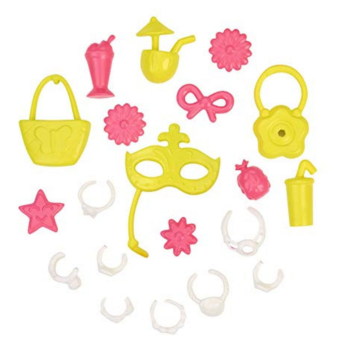 GP TOYS Tête Pinypon Neon Party avec 5 figurines
