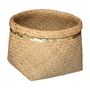 Voir la diapositive 3 :  Lot de 5 Paniers de Rangement  Sequins  39cm Naturel