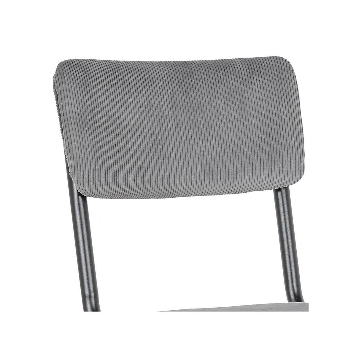 Paris Prix Chaise Design Vintage  Fortuna  83cm Gris