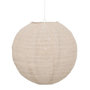 Voir la diapositive 1 : ATMOSPHERA Lanterne Japonaise Boule  Jordy  35cm Beige