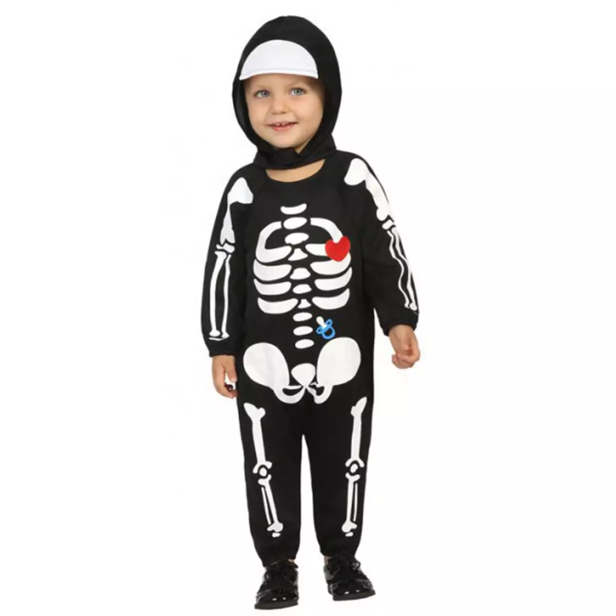 ATOSA Costume de Petit Squelette - Bébé - Mixte - 2/3 ans (86 à 96 cm)