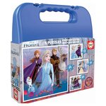 EDUCA Mallette puzzles progressifs reine des neiges 2