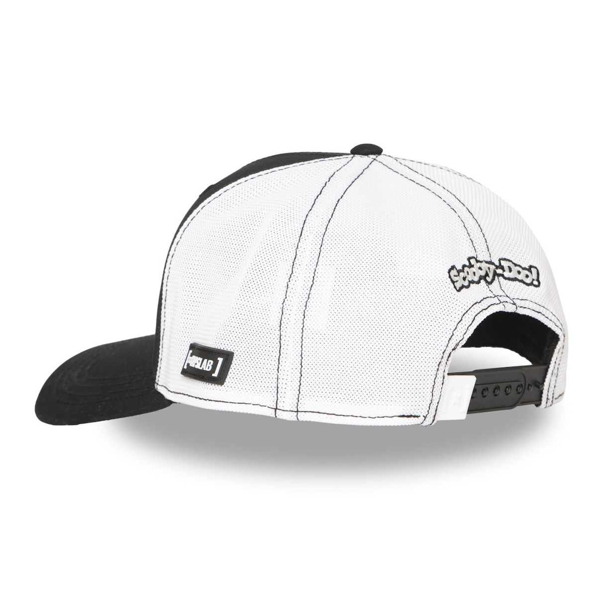 CAPSLAB Casquette trucker prenium semi curved Logo Bakugo