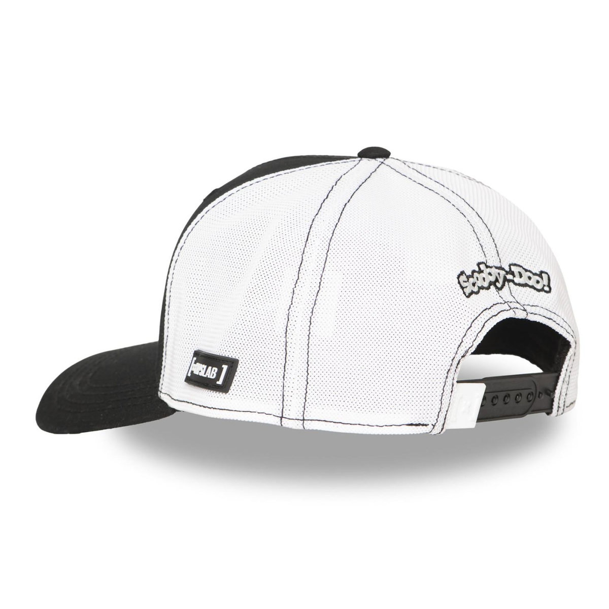 CAPSLAB Casquette trucker prenium semi curved Logo Bakugo