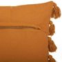 Voir la diapositive 3 : ATMOSPHERA Coussin Déco à Pompons  Gypsy  50x50cm Ocre