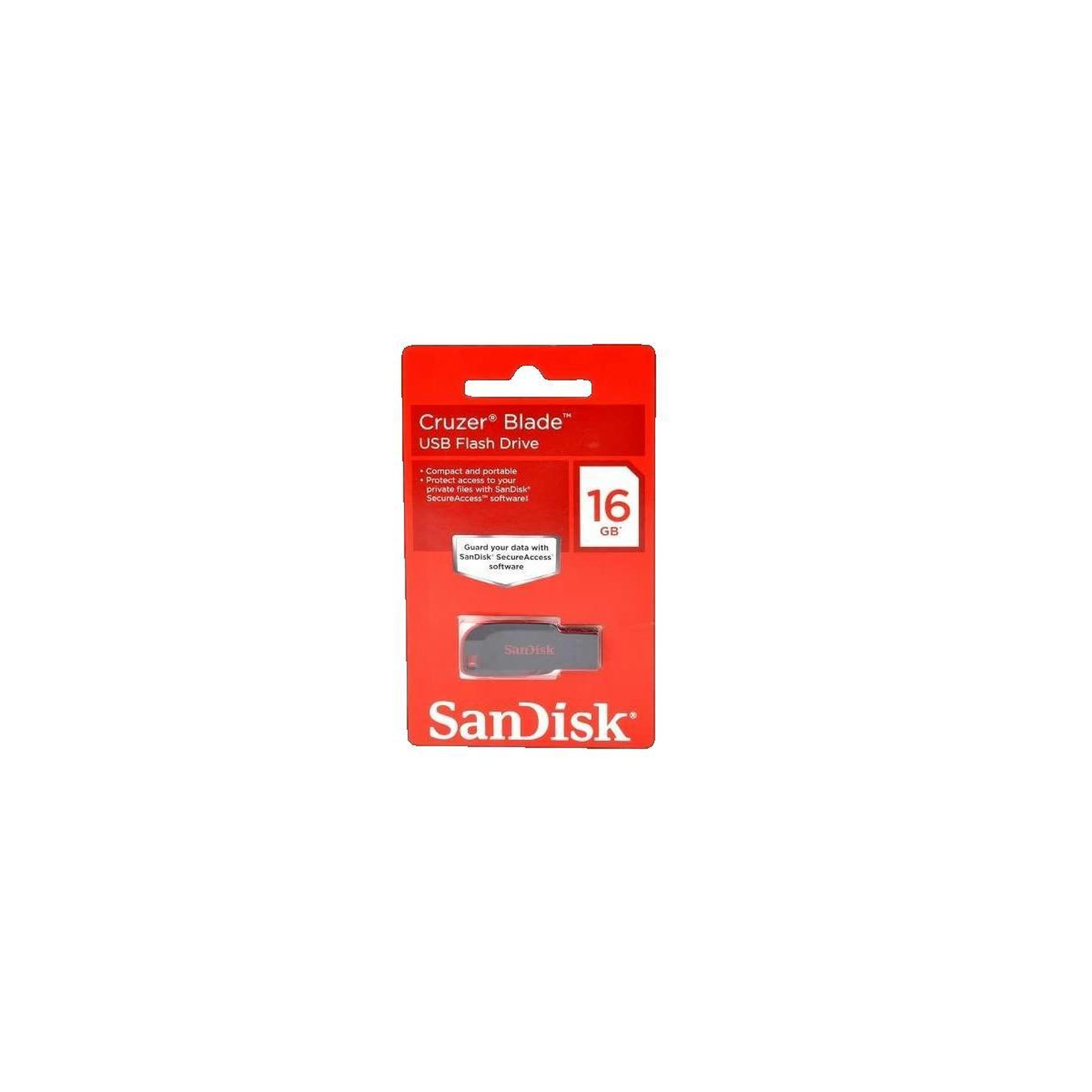 Voir la diapositive 3 : SANDISK Clé USB SanDisk Cruzer Blade 16 Go USB 2.0