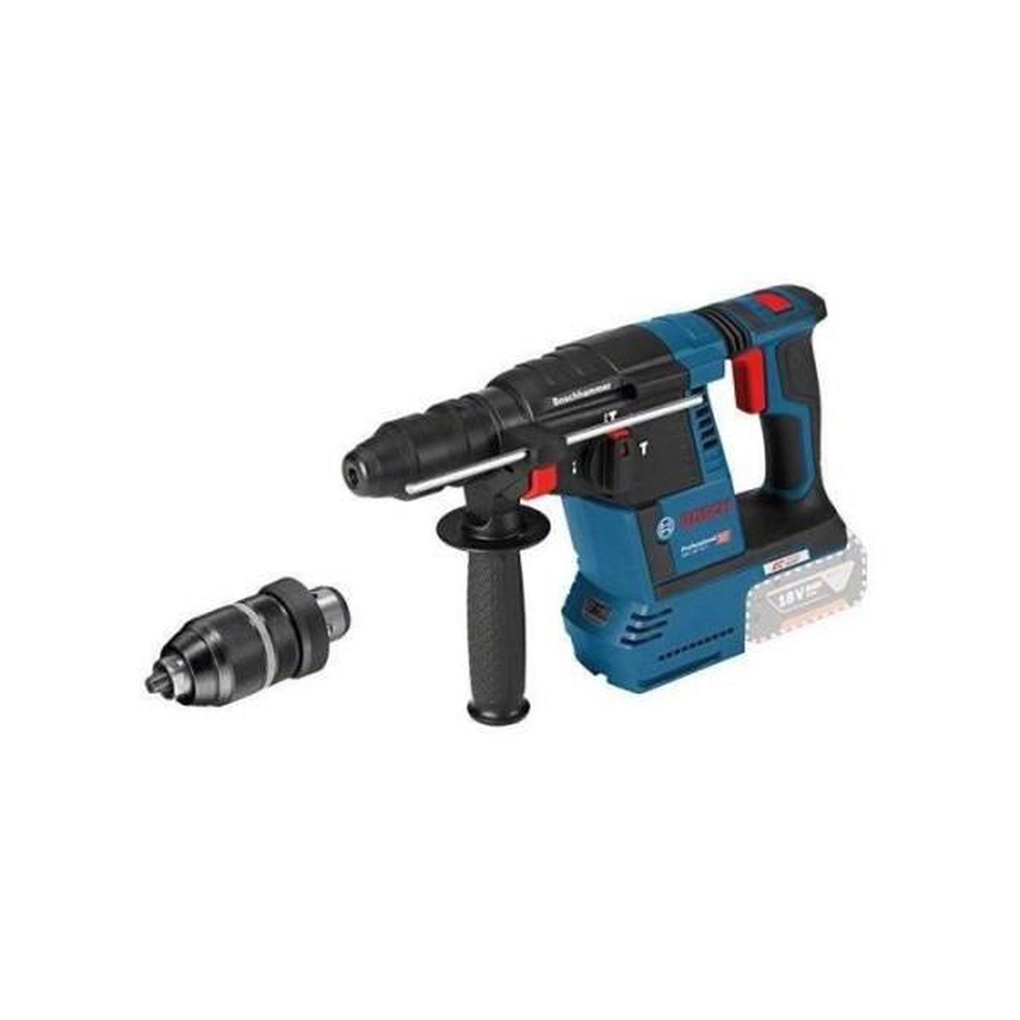 Voir la diapositive 2 : Bosch Professional Perforateur bosch professional gbh 18v-26 f sans batterie - force de frappe de 2,6 j - 0611910000
