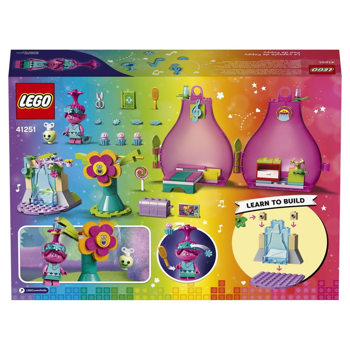 LEGO Trolls 41251 - La Capsule de Poppy