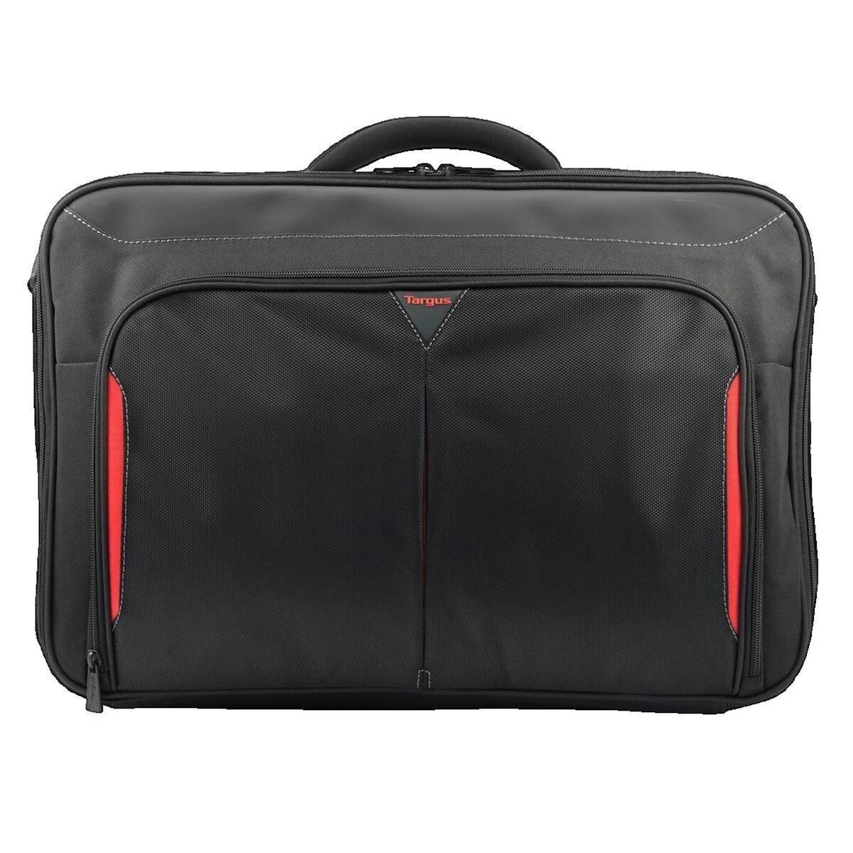 Targus Sac ordinateur Targus Classic+ Clamshell - Compatible 45,7 cm (18 ) - Noir et Rouge