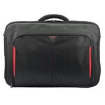 Targus Sac ordinateur Targus Classic+ Clamshell - Compatible 45,7 cm (18 ) - Noir et Rouge