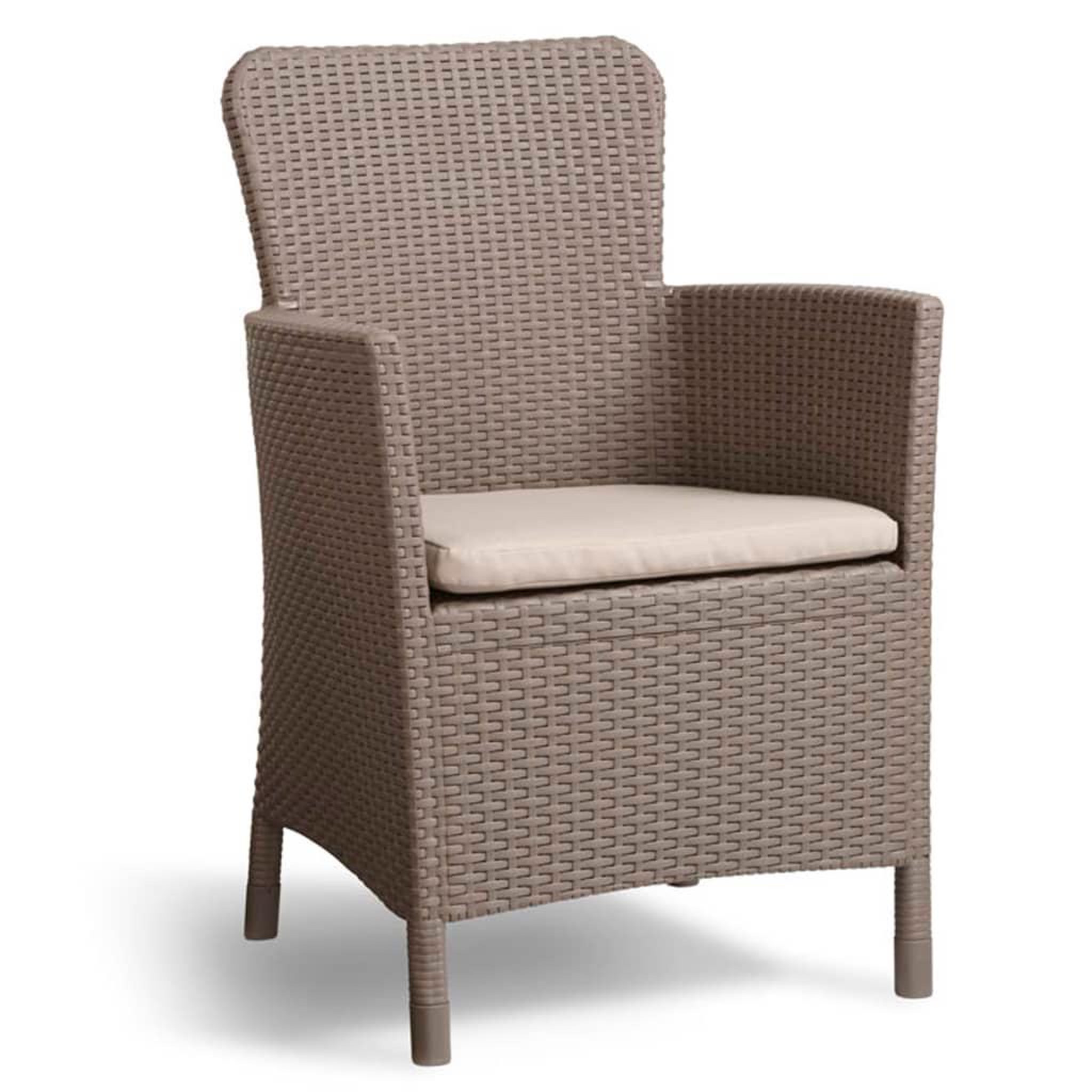 Voir la diapositive 1 : Keter Keter Chaise d'exterieur Miami Cappuccino