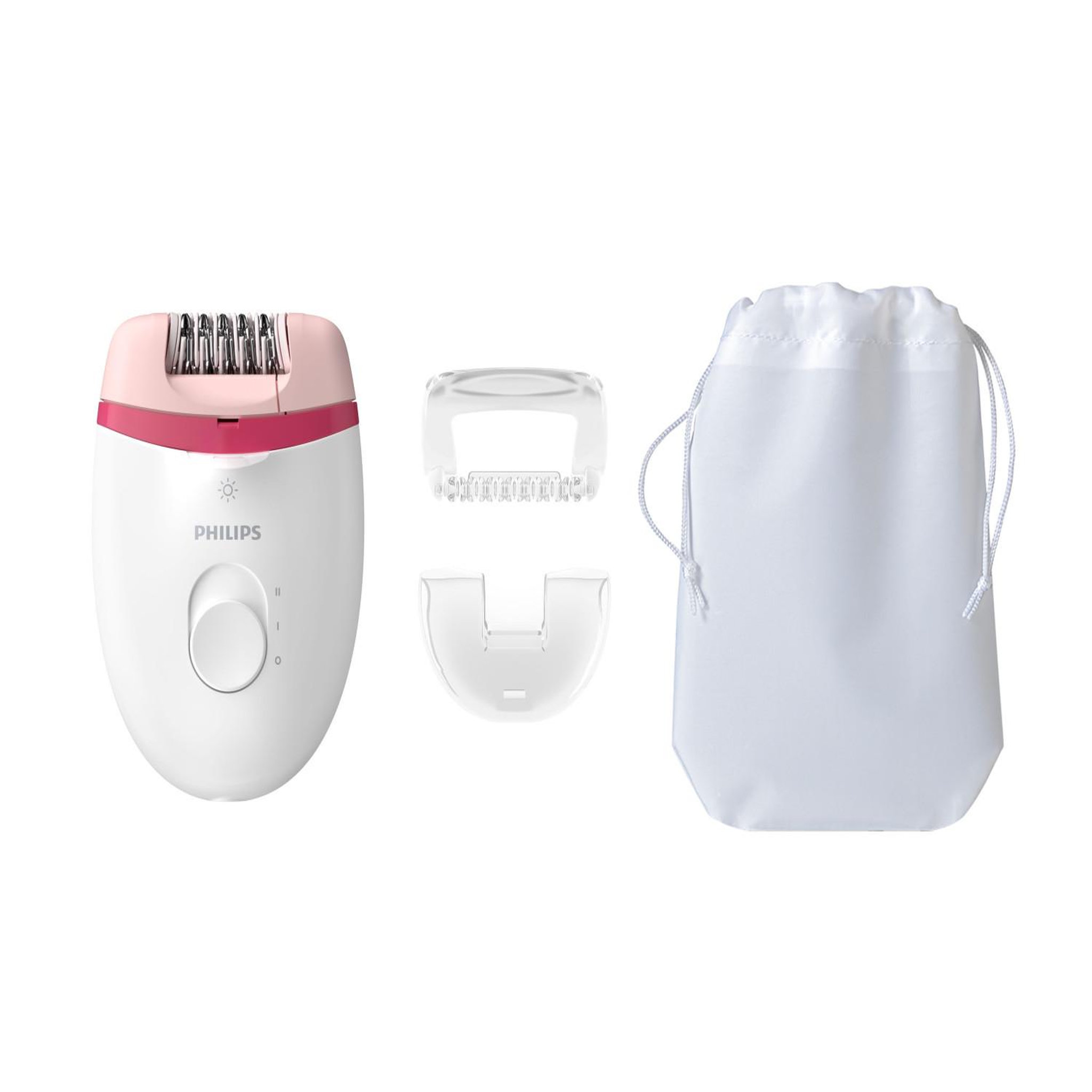 Voir la diapositive 3 : Philips Philips Satinelle Essential Épilateur compact sur secteur, lumière intégrée pour les jambes