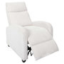 Voir la diapositive 4 : The Home Deco Factory Fauteuil relax multiposition en tissu côtelé Drammen - Beige