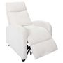Voir la diapositive 4 : The Home Deco Factory Fauteuil relax multiposition en tissu côtelé Drammen - Beige