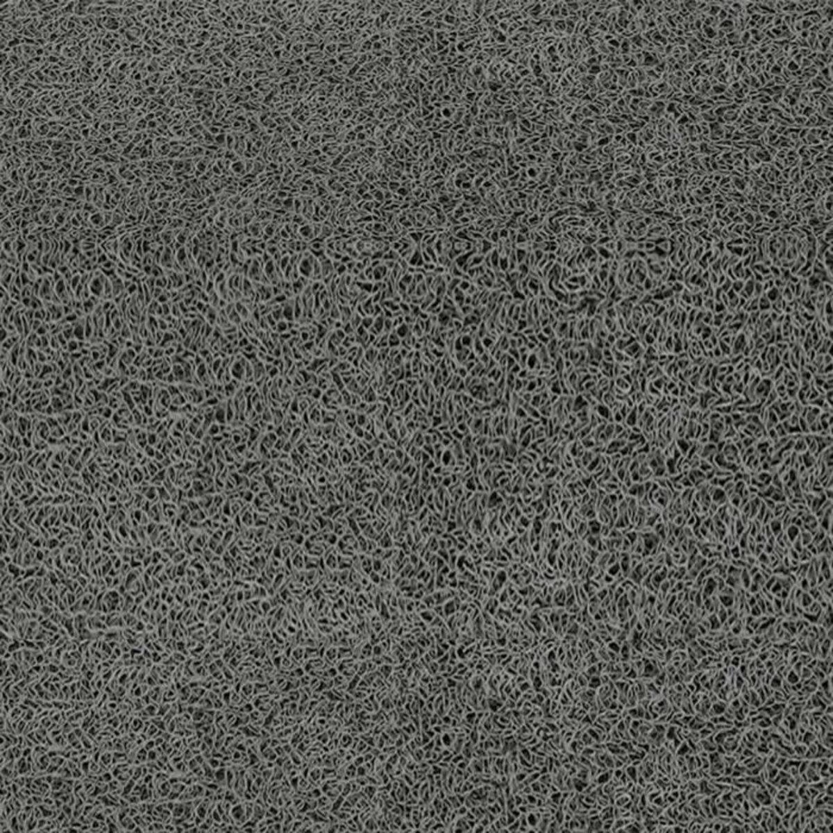 Paris Prix Tapis d'Entrée Demi-Lune  Maison  45x75cm Gris & Noir