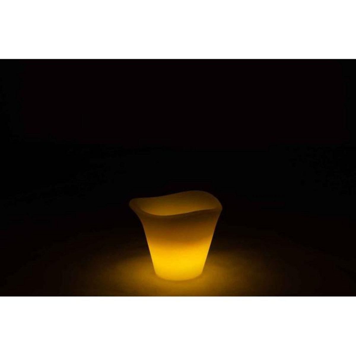 Paris Prix Lampe d'Extérieure & Seau à Glace  Outdoor  26cm Blanc