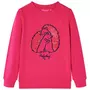 VIDAXL Sweatshirt pour enfants rose vif 116