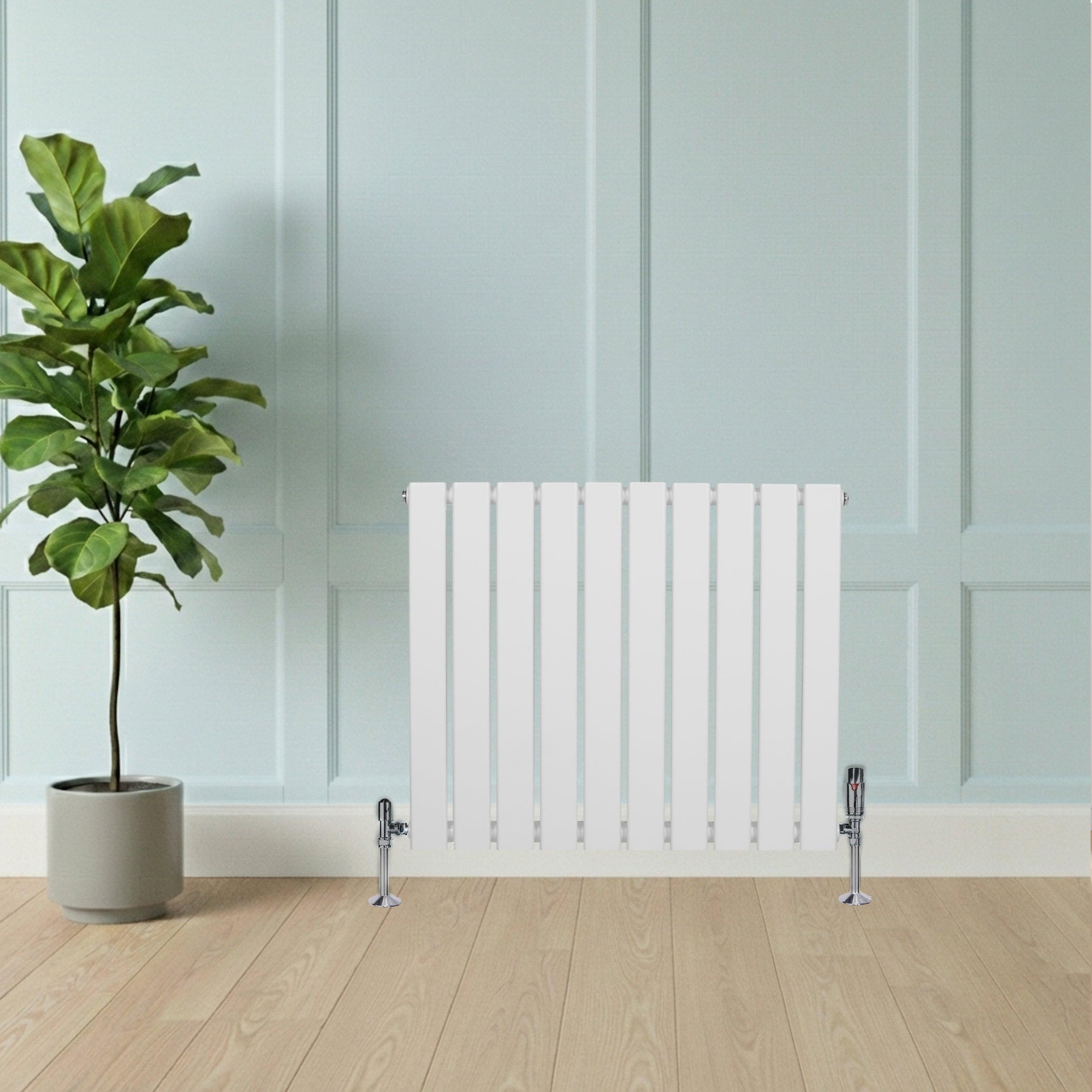 Voir la diapositive 4 : MONSTERSHOP Radiateur plat à 1 panneau - 600 x 700 mm