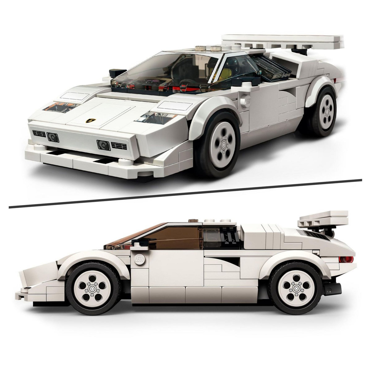 LEGO Speed Champions 76908 Lamborghini Countach, Jouet modèle de Voiture de Course Pour les Enfants de 8 Ans et Plus