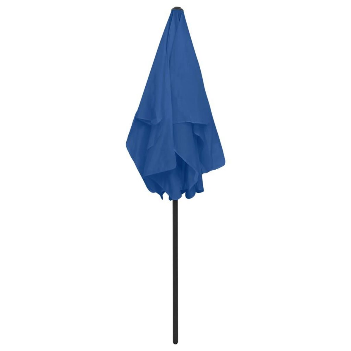 VIDAXL Parasol de plage bleu azure 180x120 cm