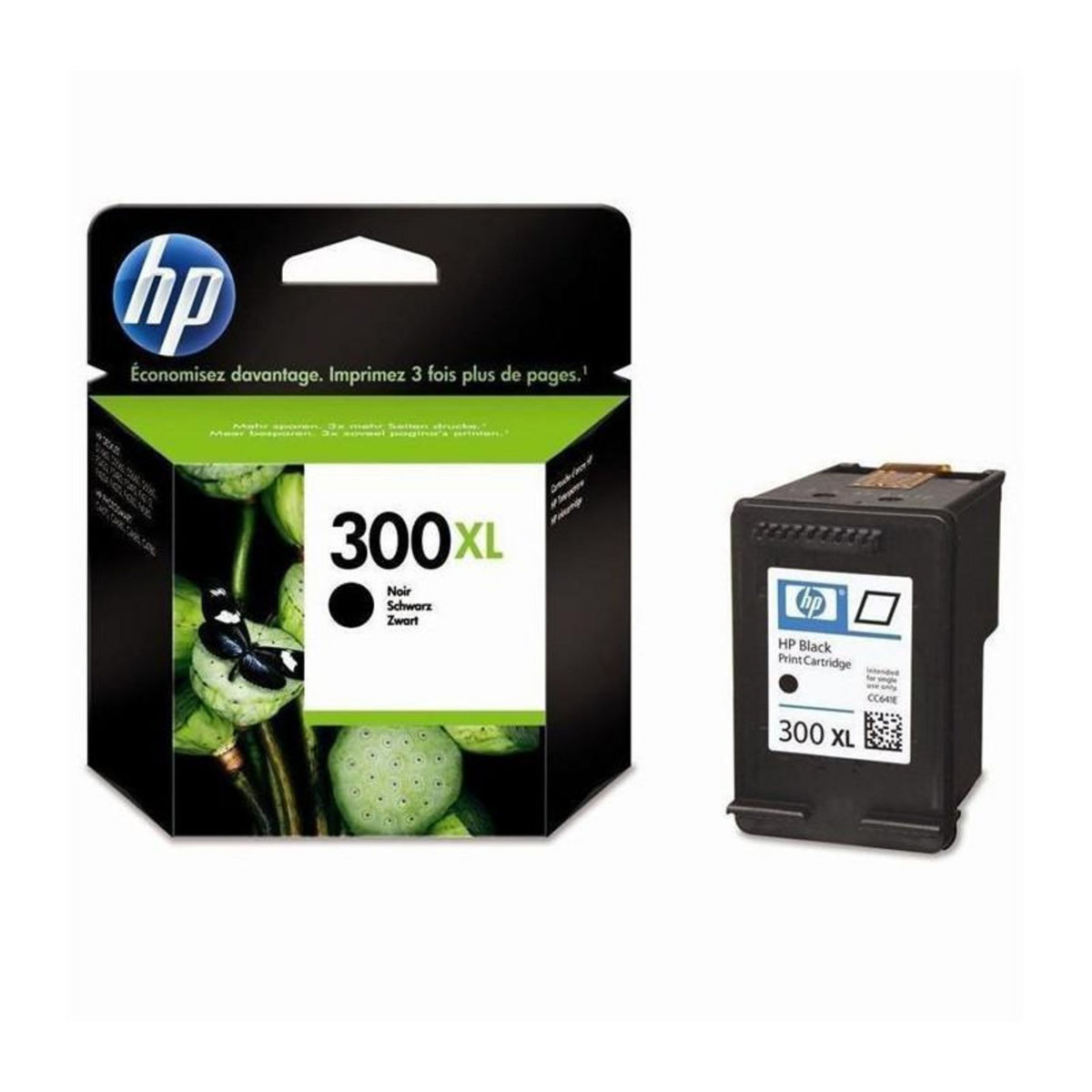 HP HP 300XL cartouche dencre noire grande capacite authentique pour HP DeskJet F4580 et HP Photosmart C4680/C4795 CC641EE