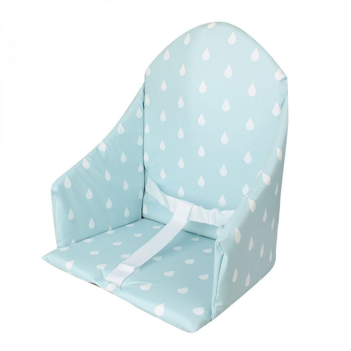 Monsieur Bébé Coussin d'assise universel Miam avec harnais pour chaise haute bébé