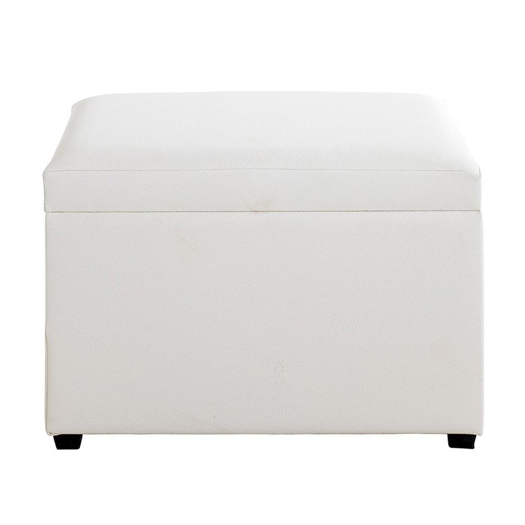 Voir la diapositive 2 : Paris Prix Banc coffre de rangement  timmy  58cm blanc