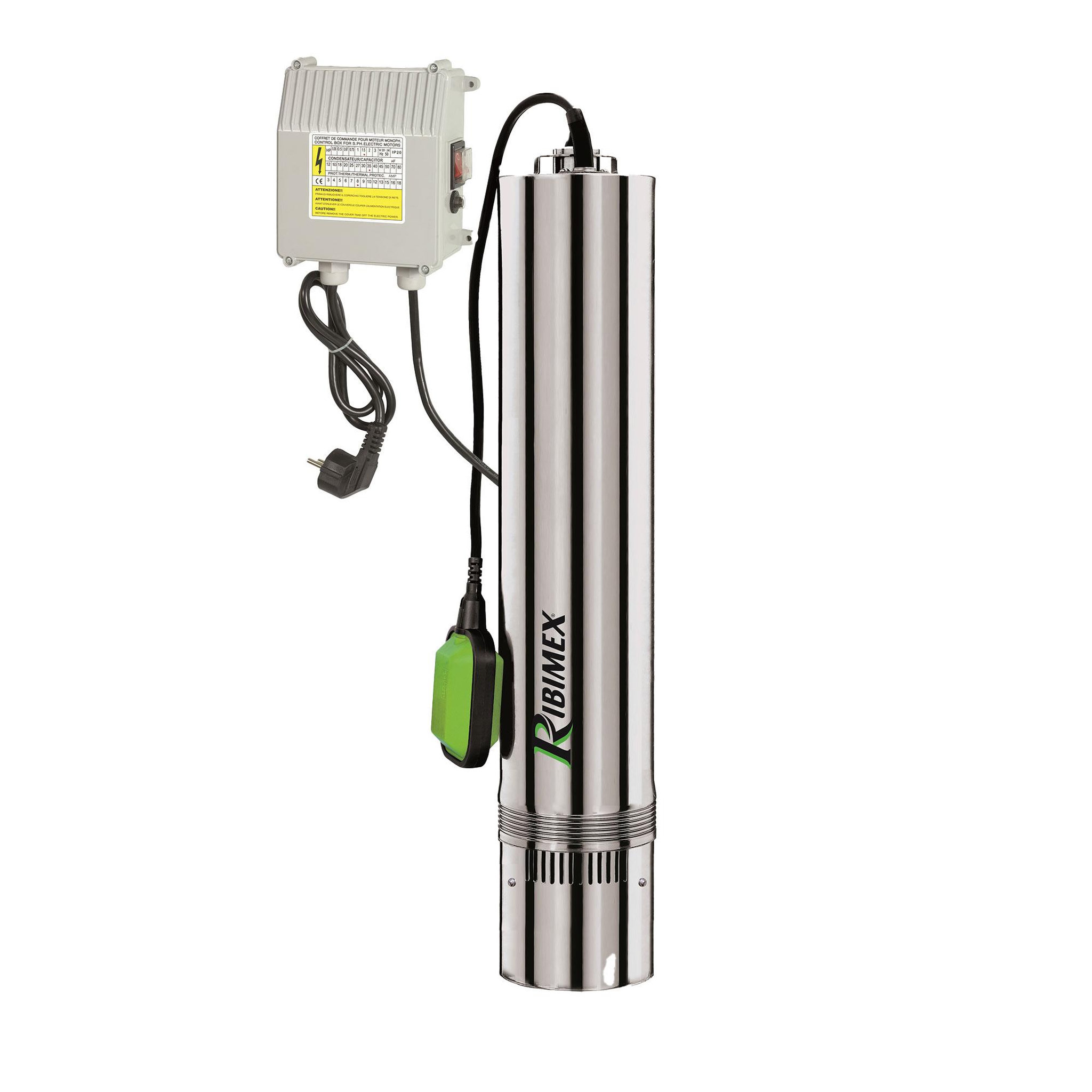 Ribiland Pompe de puit profond 750w