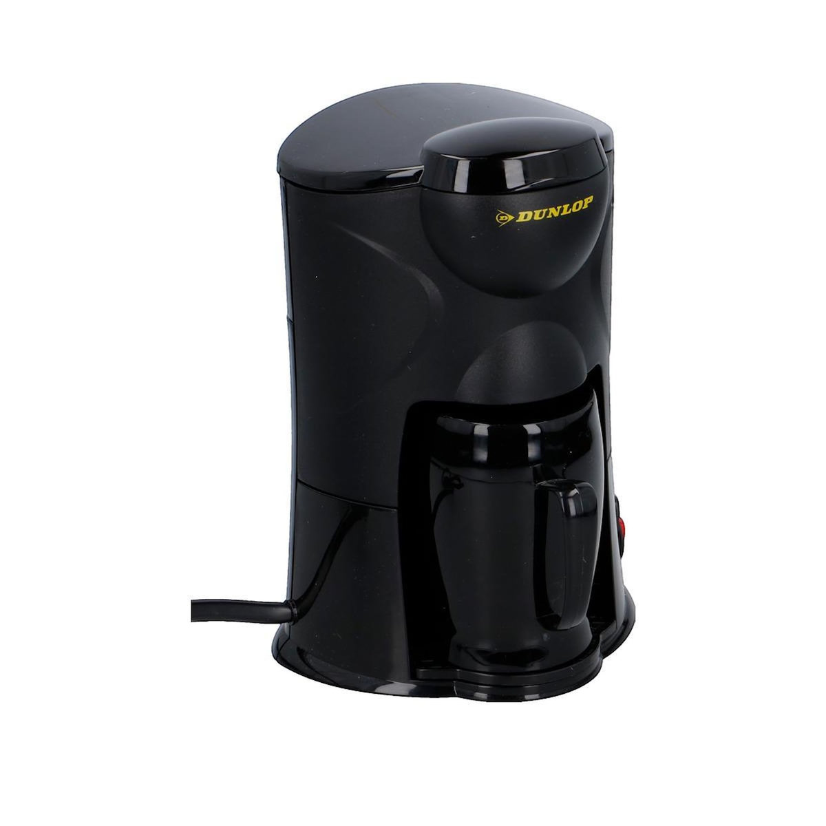 Dunlop Cafetière Portable Dunlop Modèle 24V en Plastique Compact Noir