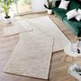 Voir la diapositive 4 : Paris Prix Tapis Shaggy Uni  Tango  60x110cm Naturel