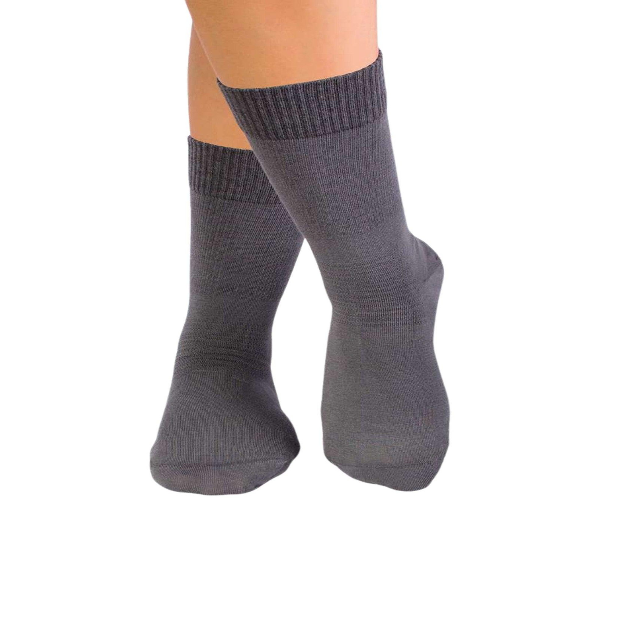PIRIN HILL Chaussettes pour diabétiques - gris. Coloris disponibles : Gris