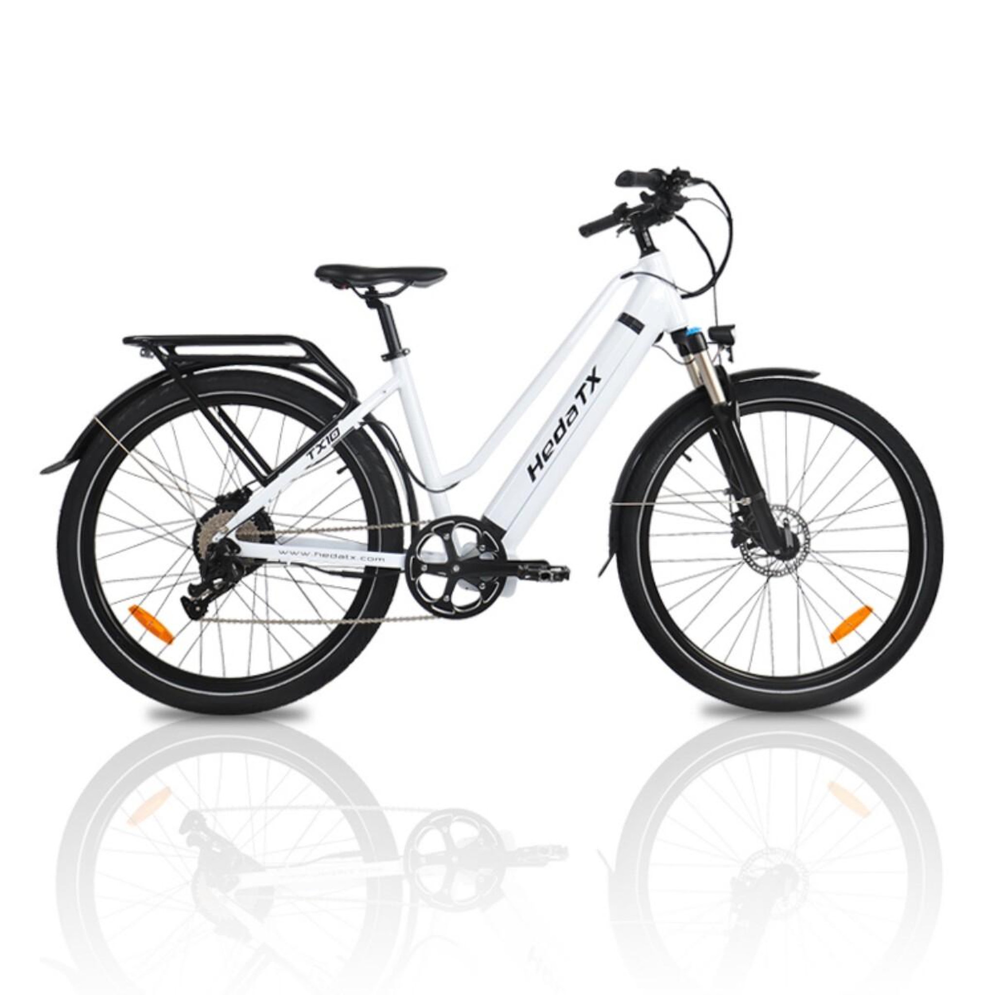 Voir la diapositive 3 : HEDATX HeDatx TX10 Vélo Électrique de Ville 27,5