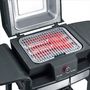 Voir la diapositive 2 : SEVERIN Barbecue électrique PG8139 noir sur chariot sonde connectée 41.5x31.5 cm