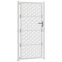 Voir la diapositive 3 : VIDAXL Porte de jardin acier resistant aux intemperies design croise