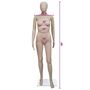 Voir la diapositive 6 : VIDAXL Mannequin de vitrine Femme Tete ronde