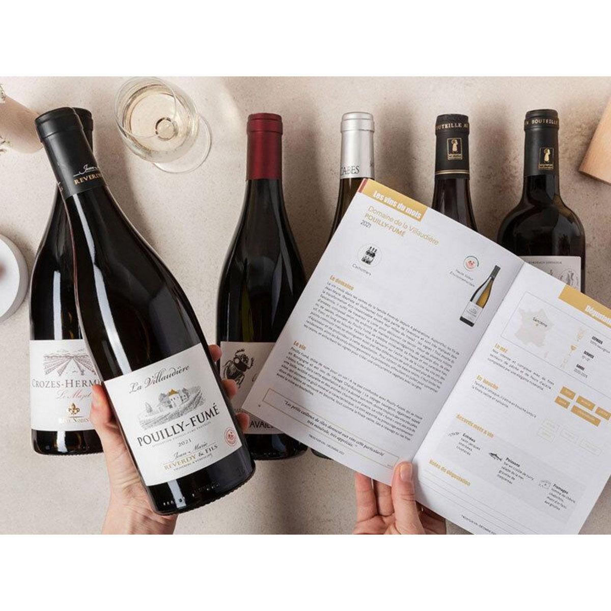 Smartbox Coffret Pépites de vignerons : 6 vins et livret de dégustation - Coffret Cadeau Gastronomie