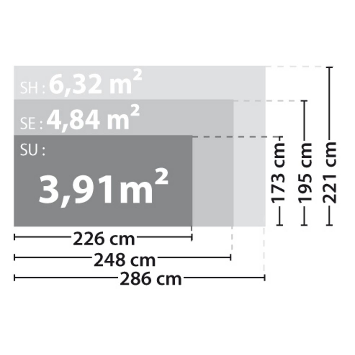Abri de jardin bois MIKKI / 4.79m²