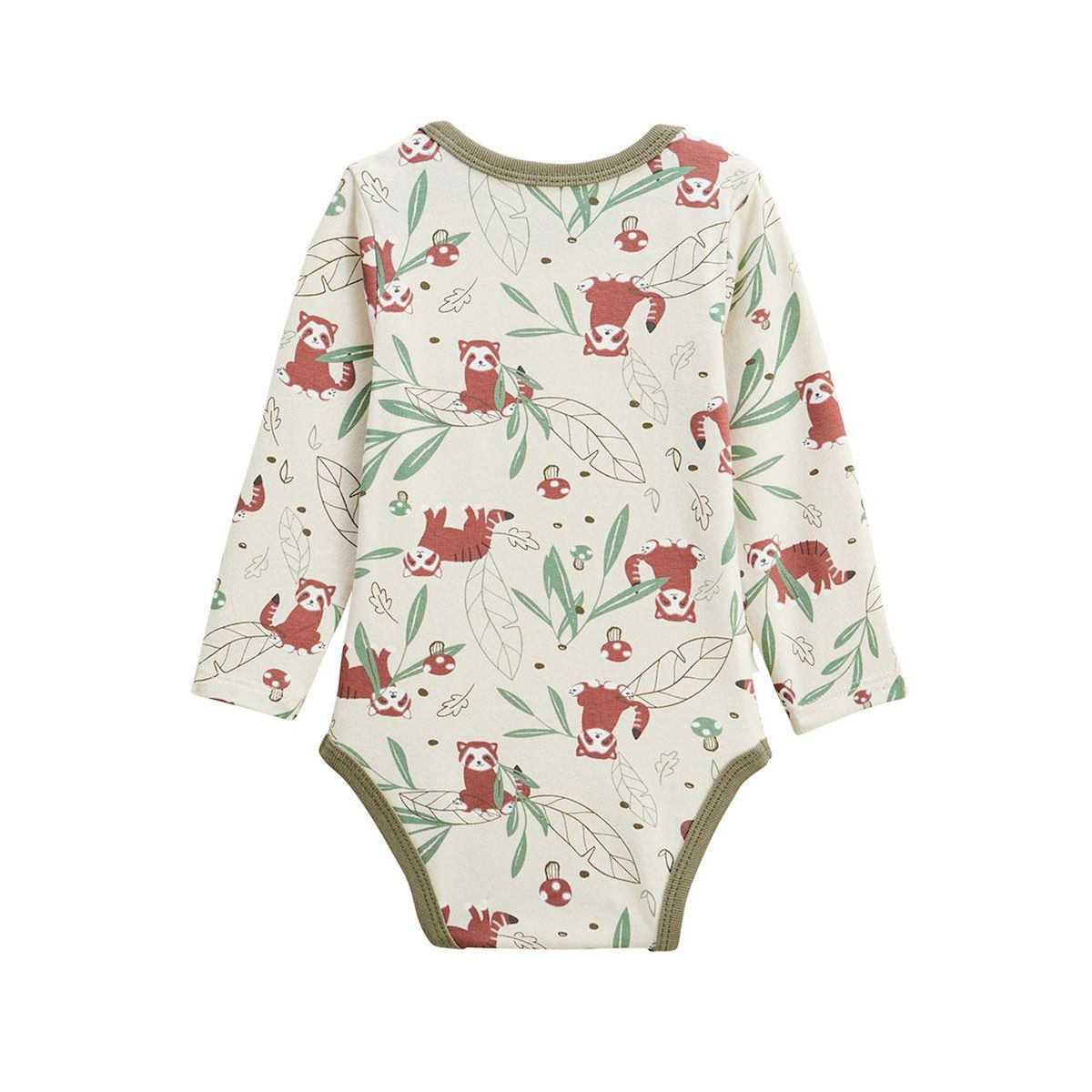 Petit Béguin Lot de 2 bodies bébé manches longues Gustin
